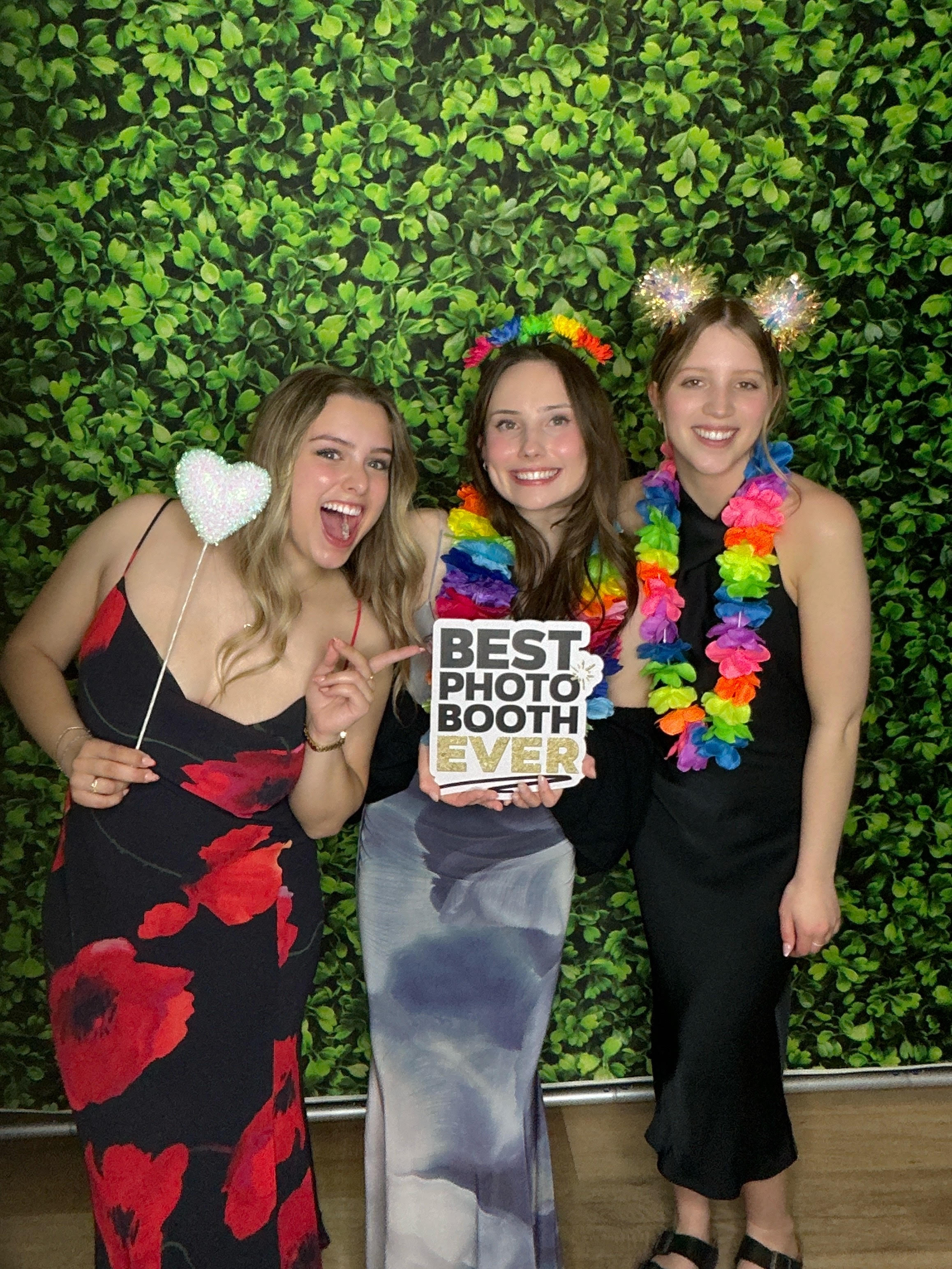 In Your Face Photo Booth Setup